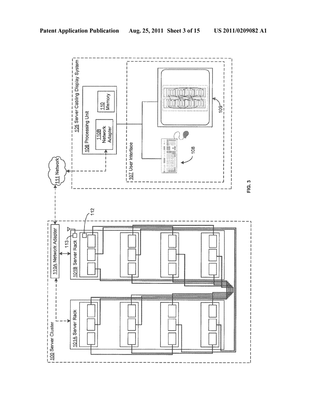 MULTI-VIEW USER INTERFACE FOR SERVER CABLING DISPLAY - diagram, schematic, and image 04