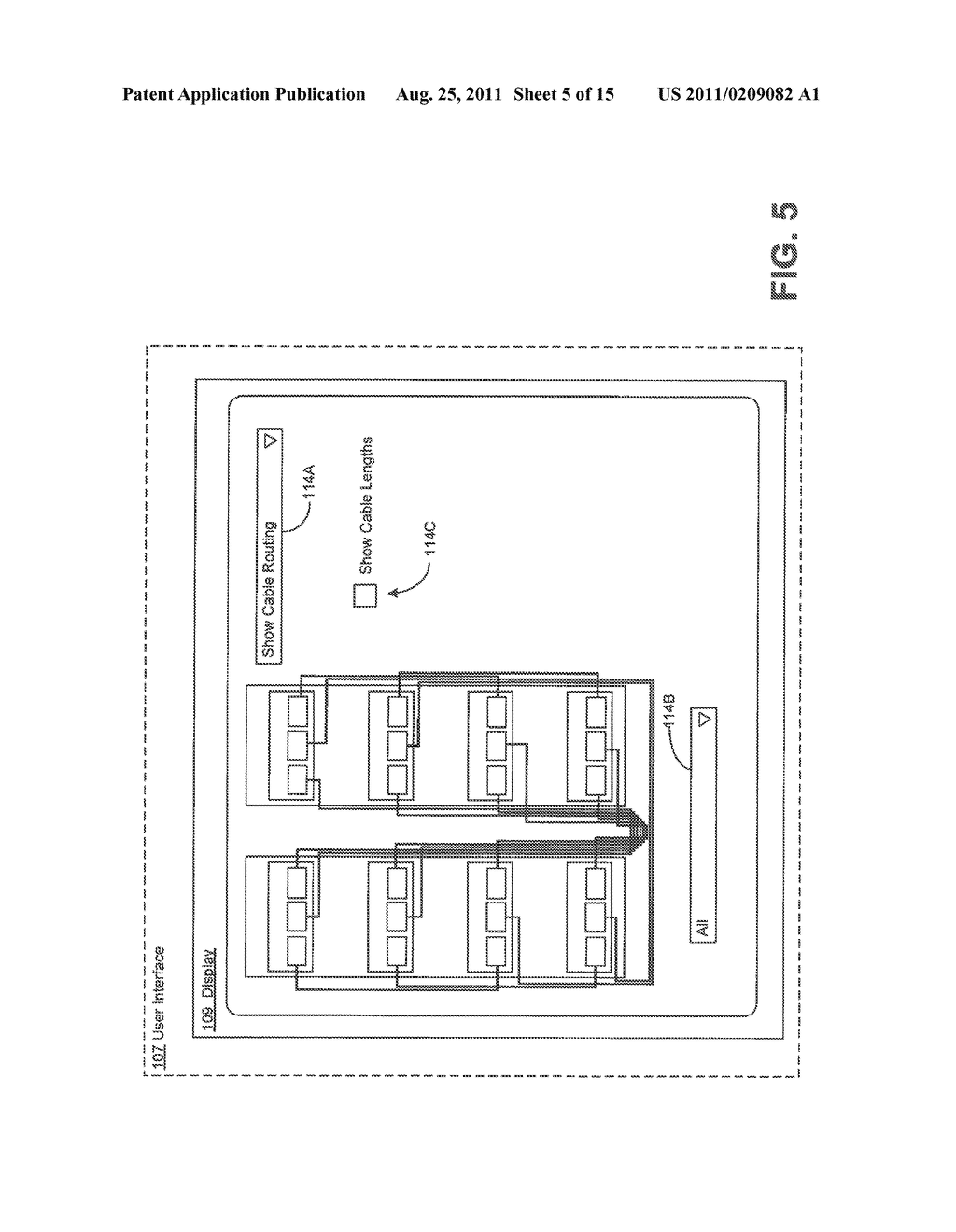 MULTI-VIEW USER INTERFACE FOR SERVER CABLING DISPLAY - diagram, schematic, and image 06