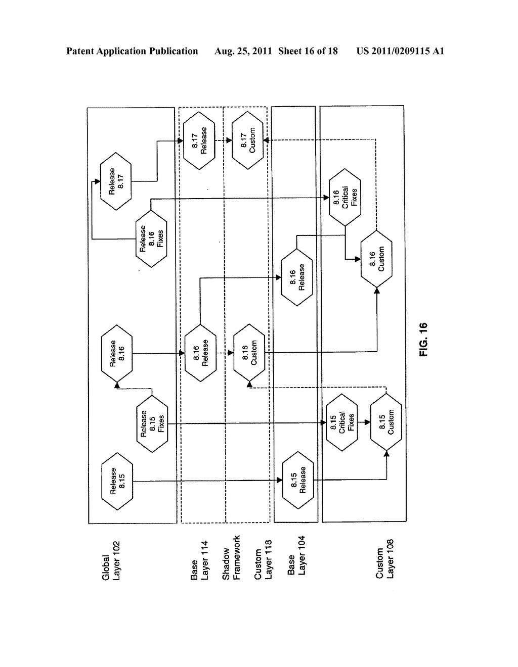 COMPUTER SOFTWARE IMPLEMENTED FRAMEWORK FOR CONFIGURATION AND RELEASE     MANAGEMENT OF GROUP SYSTEMS SOFTWARE, AND METHOD FOR SAME - diagram, schematic, and image 17