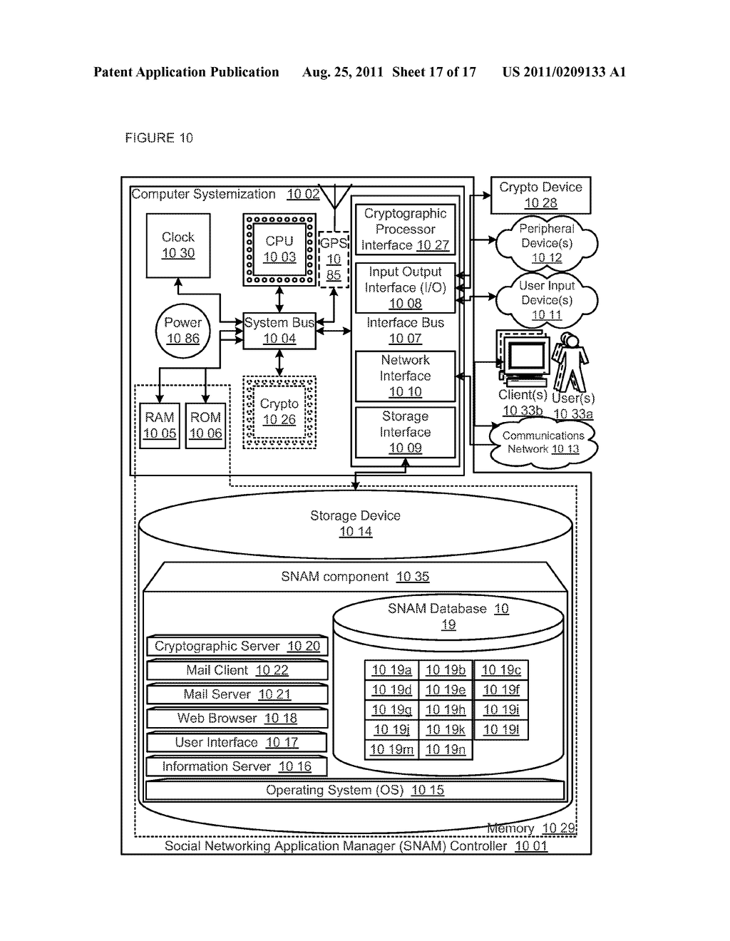 APPARATUSES, METHODS AND SYSTEMS FOR A SOCIAL NETWORKING APPLICATION     UPDATER - diagram, schematic, and image 18