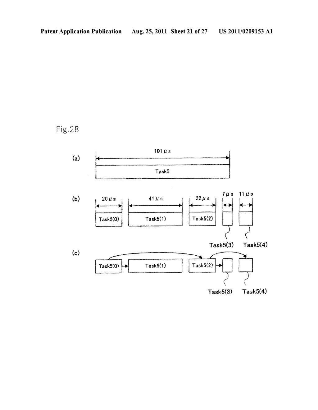 SCHEDULE DECISION DEVICE, PARALLEL EXECUTION DEVICE, SCHEDULE DECISION     METHOD, AND PROGRAM - diagram, schematic, and image 22