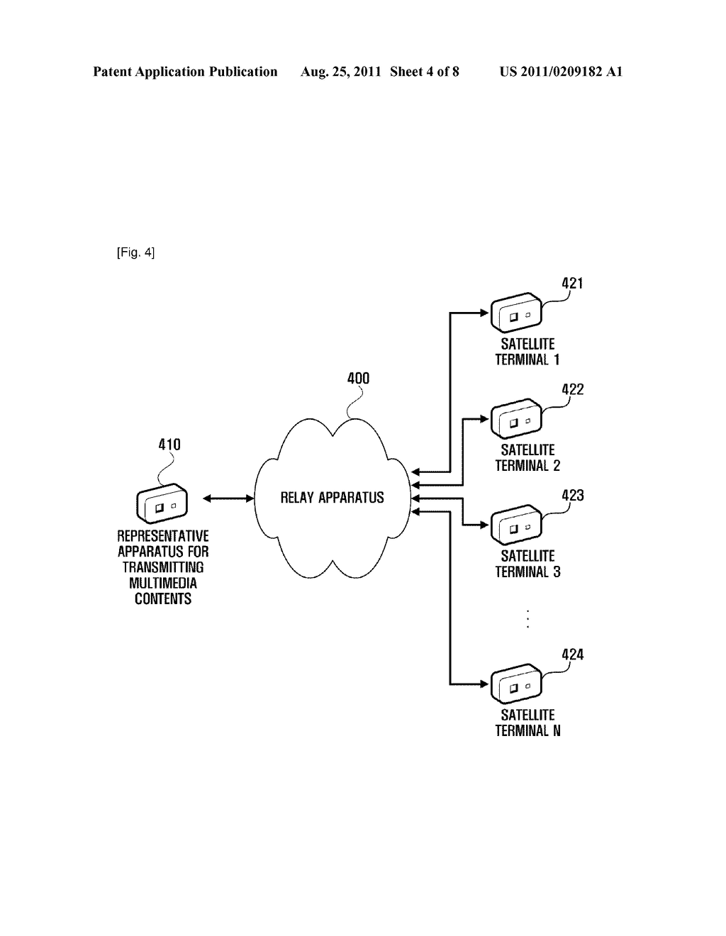 APPARATUS AND METHOD FOR TRANSMITTING MULTIMEDIA CONTENTS, AND SYSTEM AND     METHOD FOR RELAYING MULTIMEDIA CONTENTS - diagram, schematic, and image 05