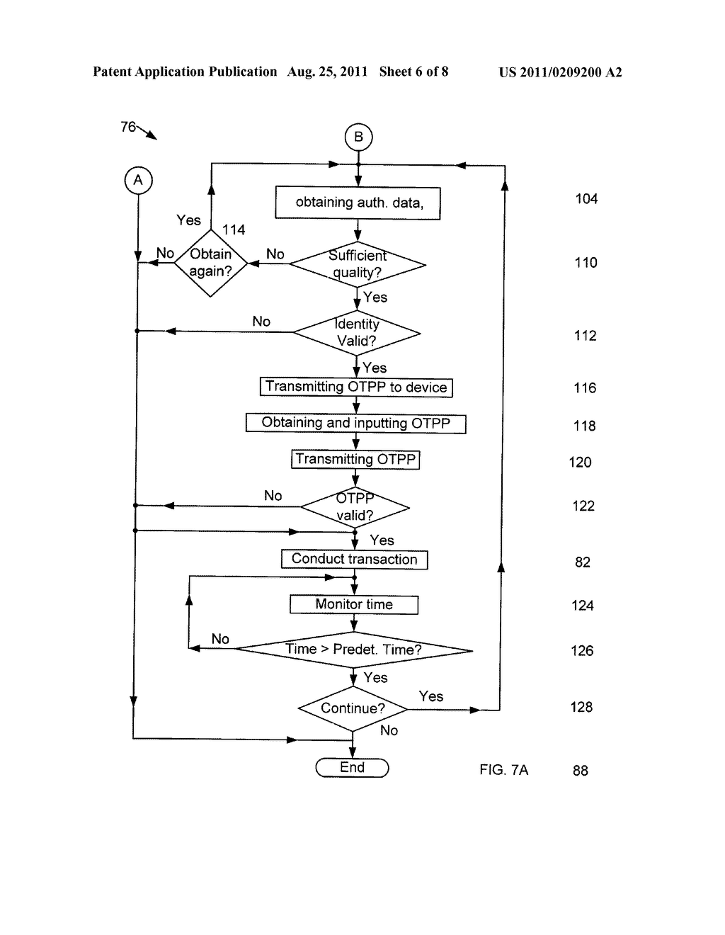 METHODS AND SYSTEMS FOR AUTHENTICATING USERS - diagram, schematic, and image 07