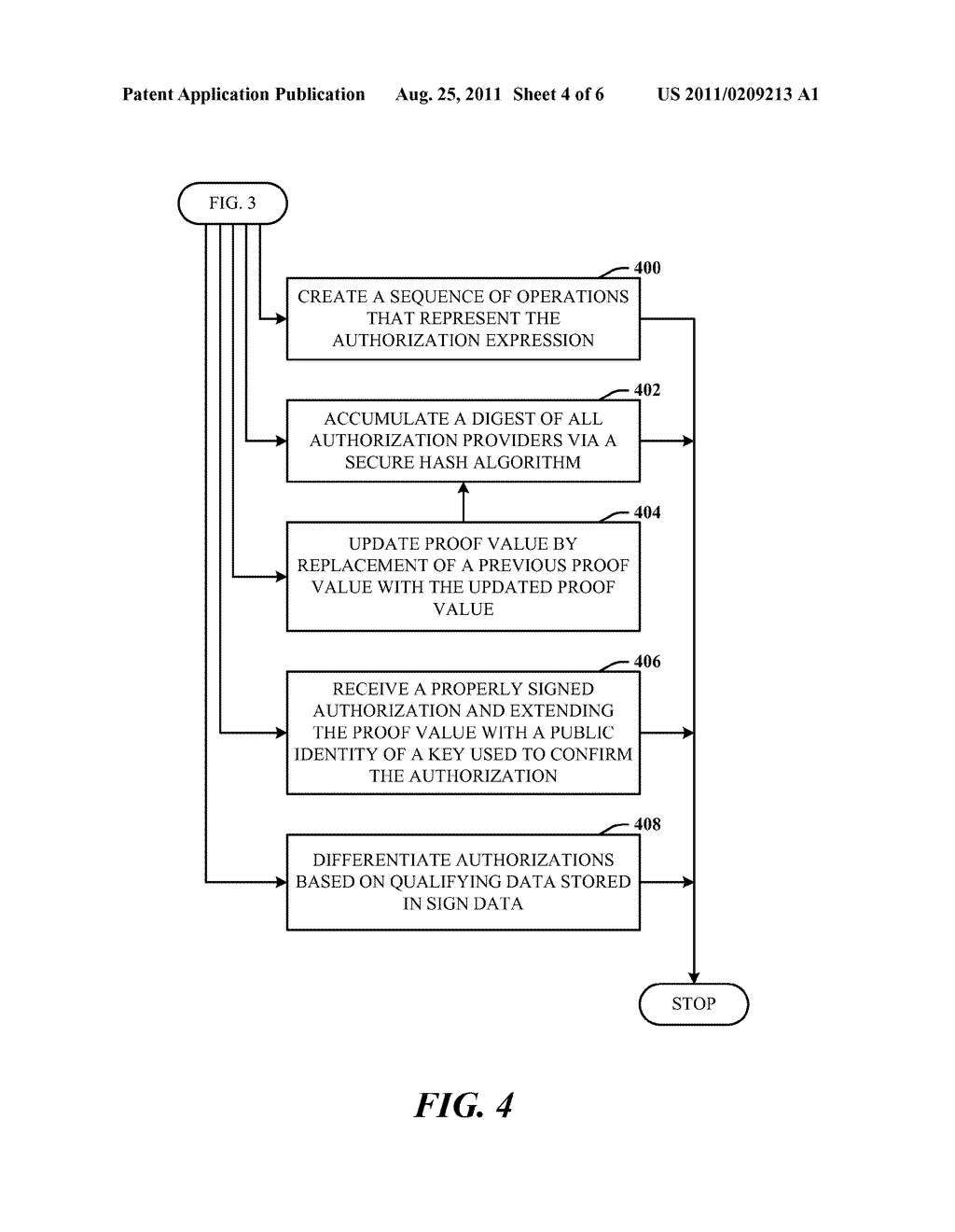 AUTHORIZATION LOGIC IN MEMORY CONSTRAINED SECURITY DEVICE - diagram, schematic, and image 05