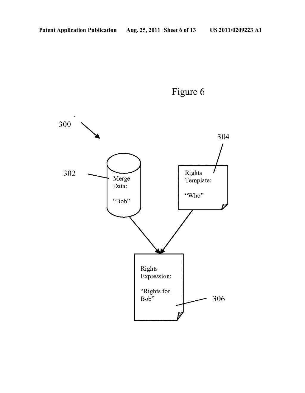 EXTENSIBLE RIGHTS EXPRESSION PROCESSING SYSTEM - diagram, schematic, and image 07