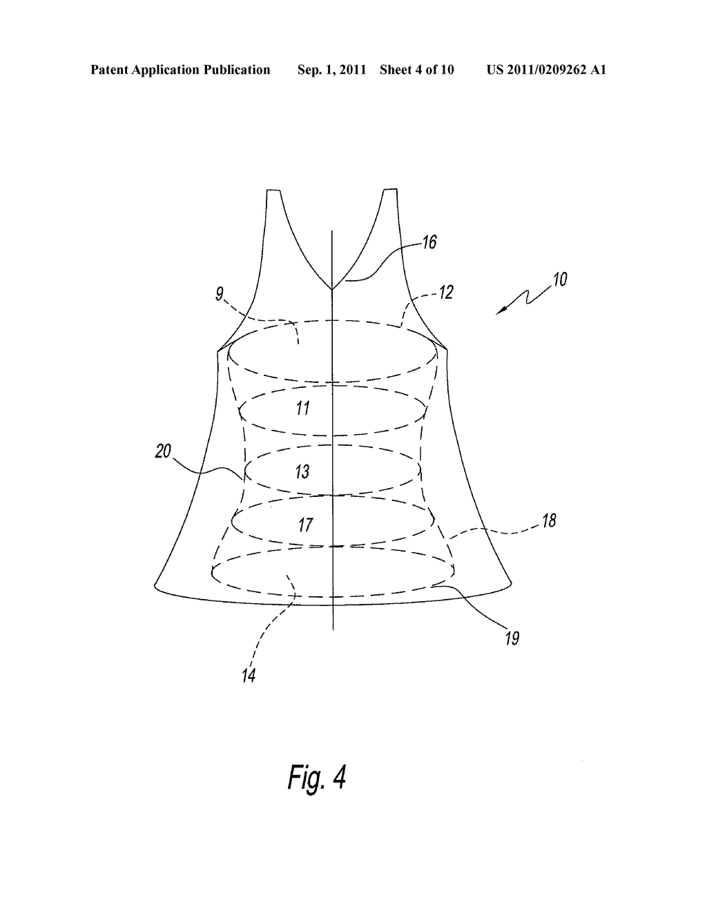 GARMENT WITH SLIP-RESISTANT LINER - diagram, schematic, and image 05