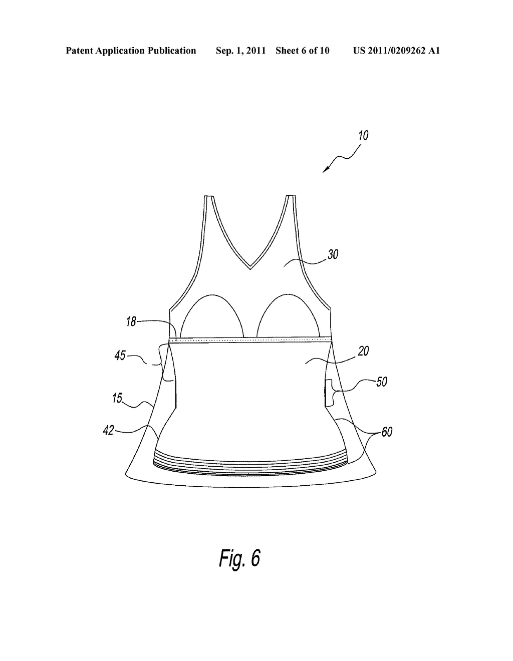 GARMENT WITH SLIP-RESISTANT LINER - diagram, schematic, and image 07