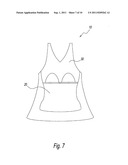 GARMENT WITH SLIP-RESISTANT LINER diagram and image