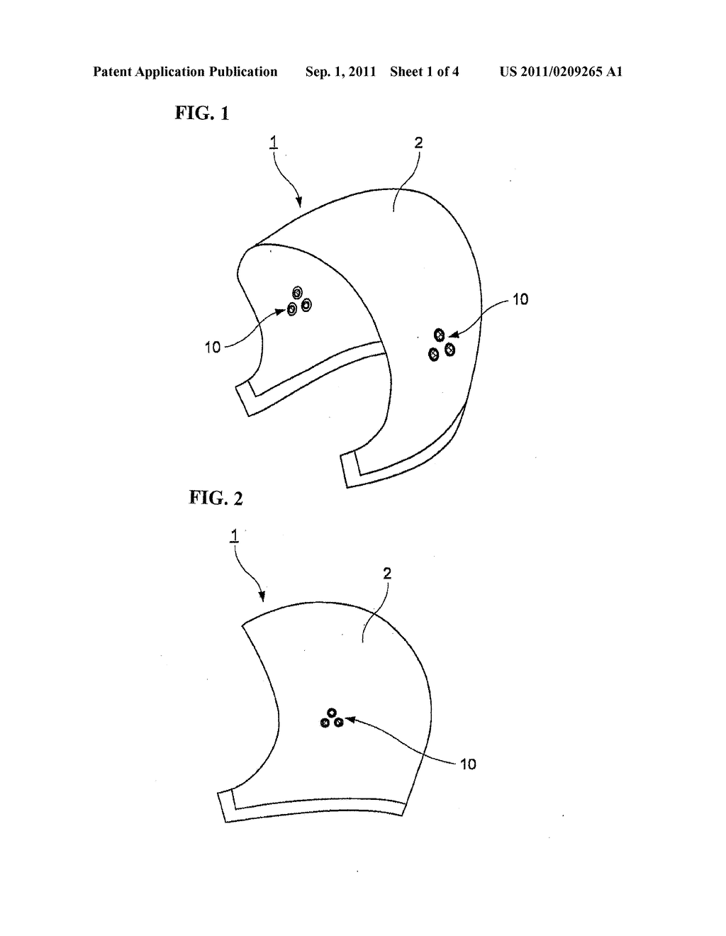 Waterproof Sound-Permeable Hood - diagram, schematic, and image 02