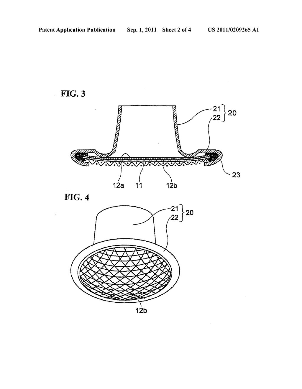 Waterproof Sound-Permeable Hood - diagram, schematic, and image 03