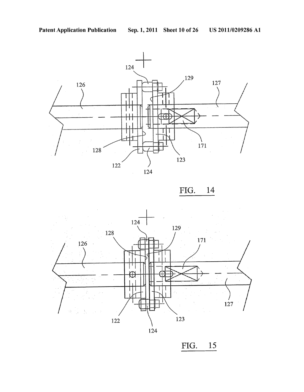 LEG SUPPORT FOR ROTATING SLEEP SURFACE TRANSFER SYSTEM - diagram, schematic, and image 11