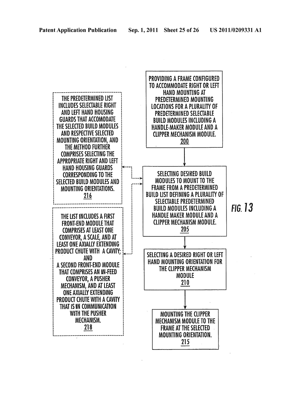 METHODS OF BUILDING MODULAR CLIPPING PACKAGING APPARATUS - diagram, schematic, and image 26