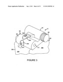 GUN WITH MOUNTED SIGHTING DEVICE diagram and image