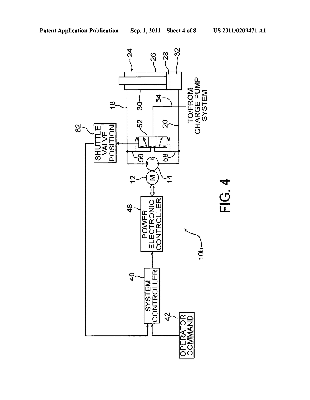 VELOCITY CONTROL OF UNBALANCED HYDRAULIC ACTUATOR SUBJECTED TO OVER-CENTER     LOAD CONDITIONS - diagram, schematic, and image 05