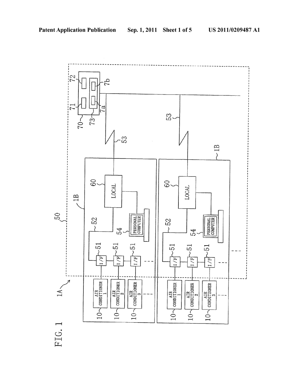 MONITORING SYSTEM FOR AIR CONDITIONER - diagram, schematic, and image 02