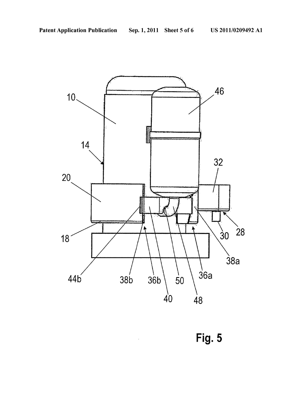 Condensate Removal By Means Of Condensate Evaporation In A Refrigeration     Device - diagram, schematic, and image 06