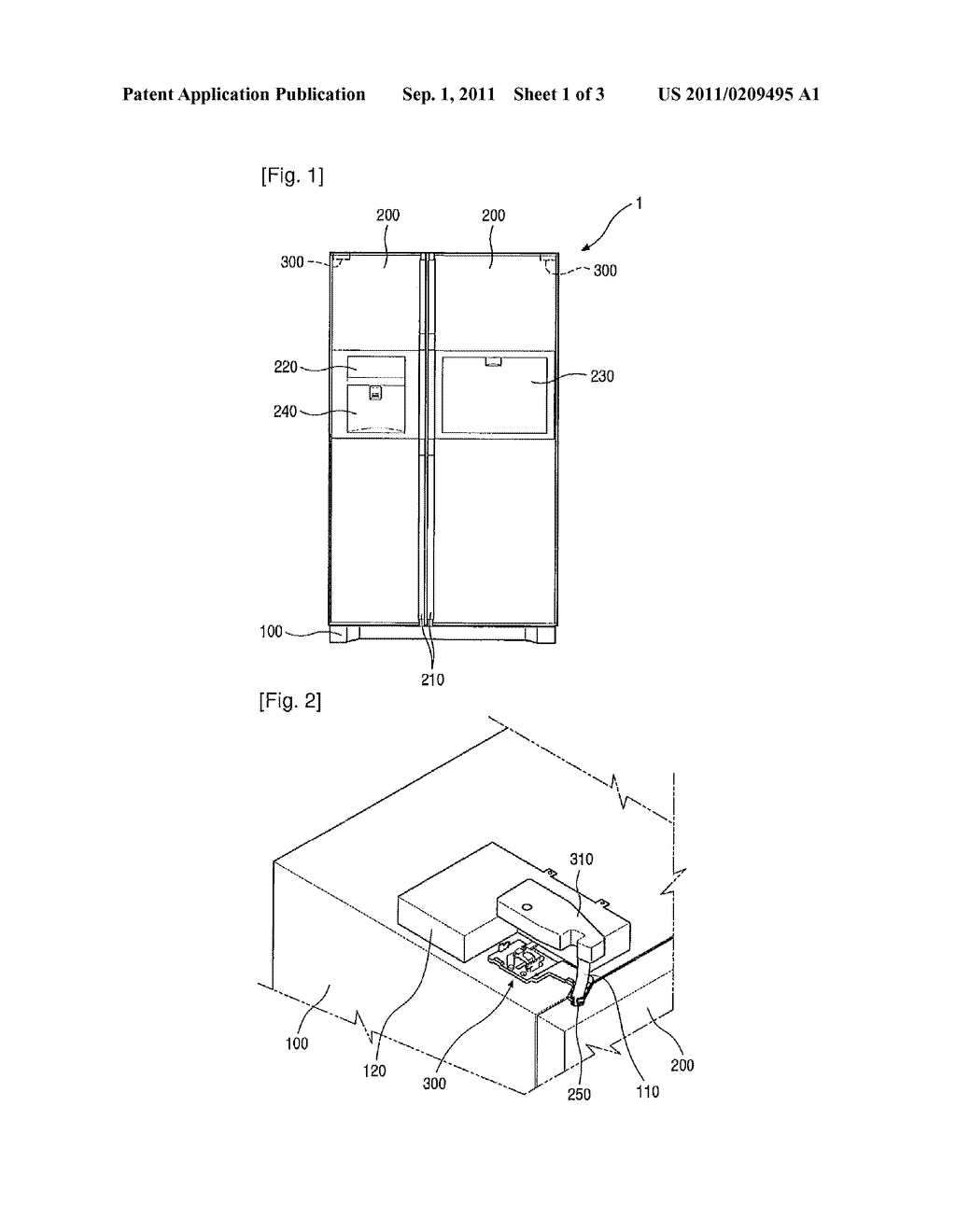 HINGE ASSEMBLY AND REFRIGERATOR WITH HINGE ASSEMBLY - diagram, schematic, and image 02