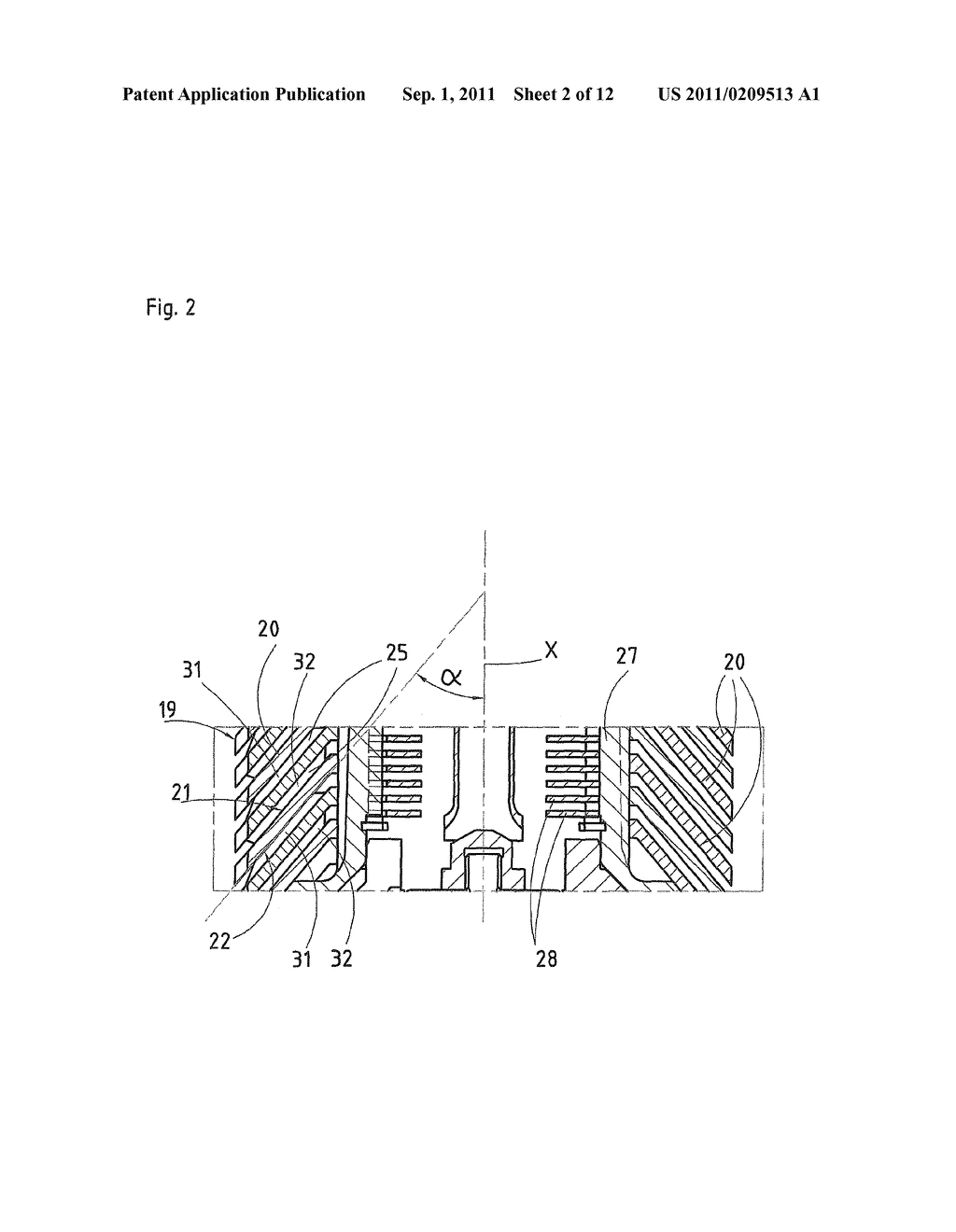 METHOD AND A PRESS TOOL FOR MANUFACTURING A SEPARATION DISK - diagram, schematic, and image 03