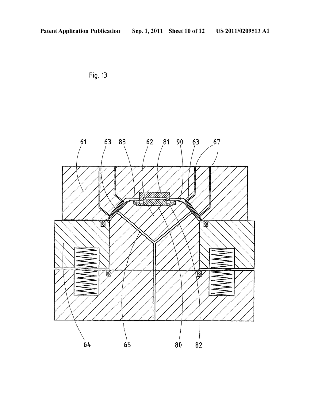 METHOD AND A PRESS TOOL FOR MANUFACTURING A SEPARATION DISK - diagram, schematic, and image 11