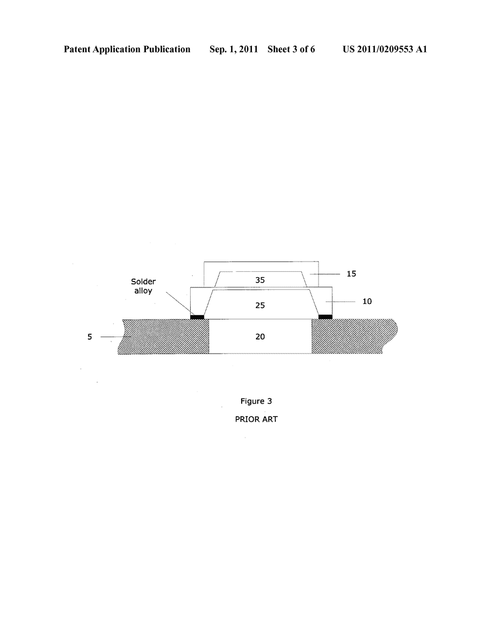 Apparatus and method for minimizing drift of a piezo-resistive pressure     sensors due to progressive release of mechanical stress over time - diagram, schematic, and image 04