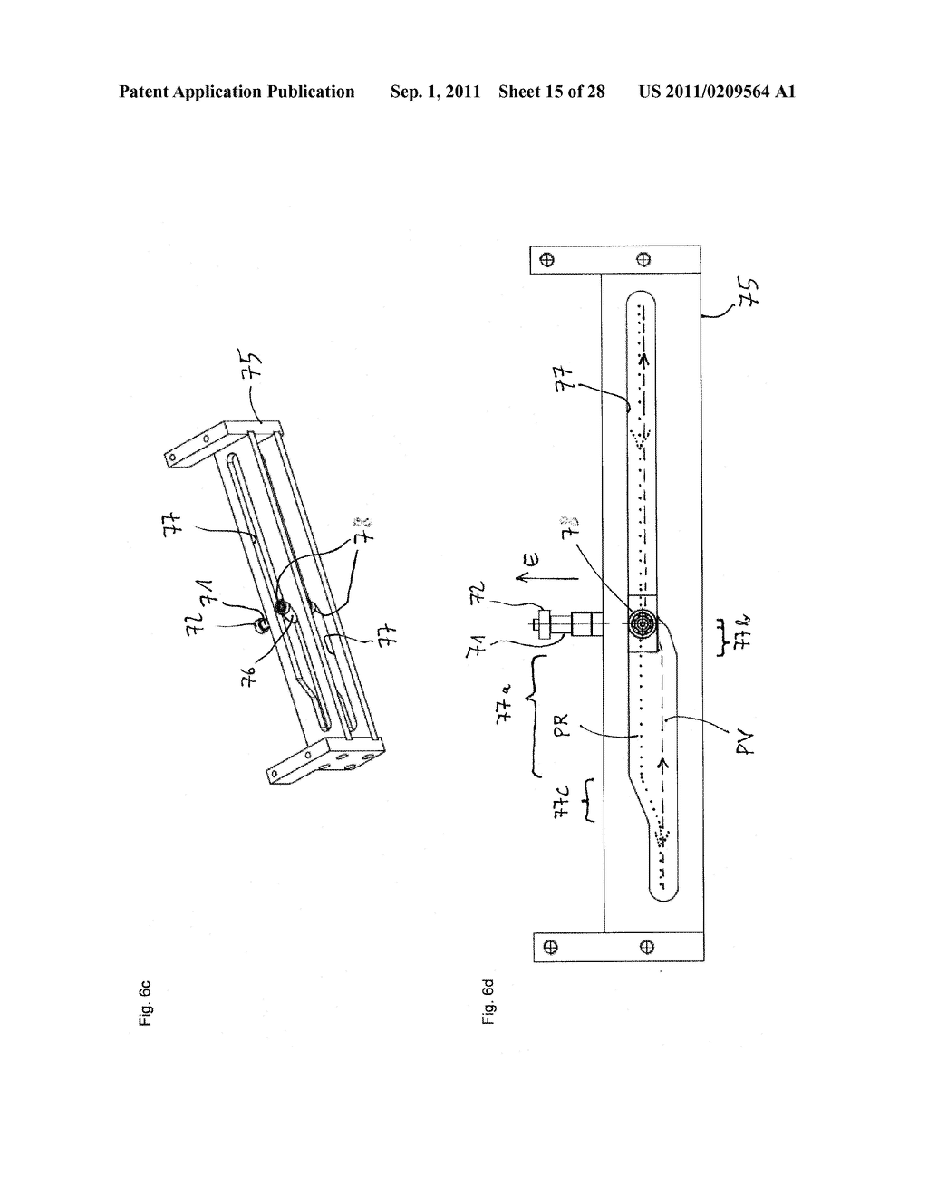 Positioning Device for a Sample Distribution Apparatus, Sample     Distribution Apparatus with Positioning Device and Method for Positioning - diagram, schematic, and image 16