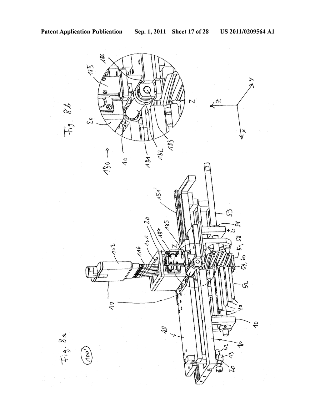 Positioning Device for a Sample Distribution Apparatus, Sample     Distribution Apparatus with Positioning Device and Method for Positioning - diagram, schematic, and image 18