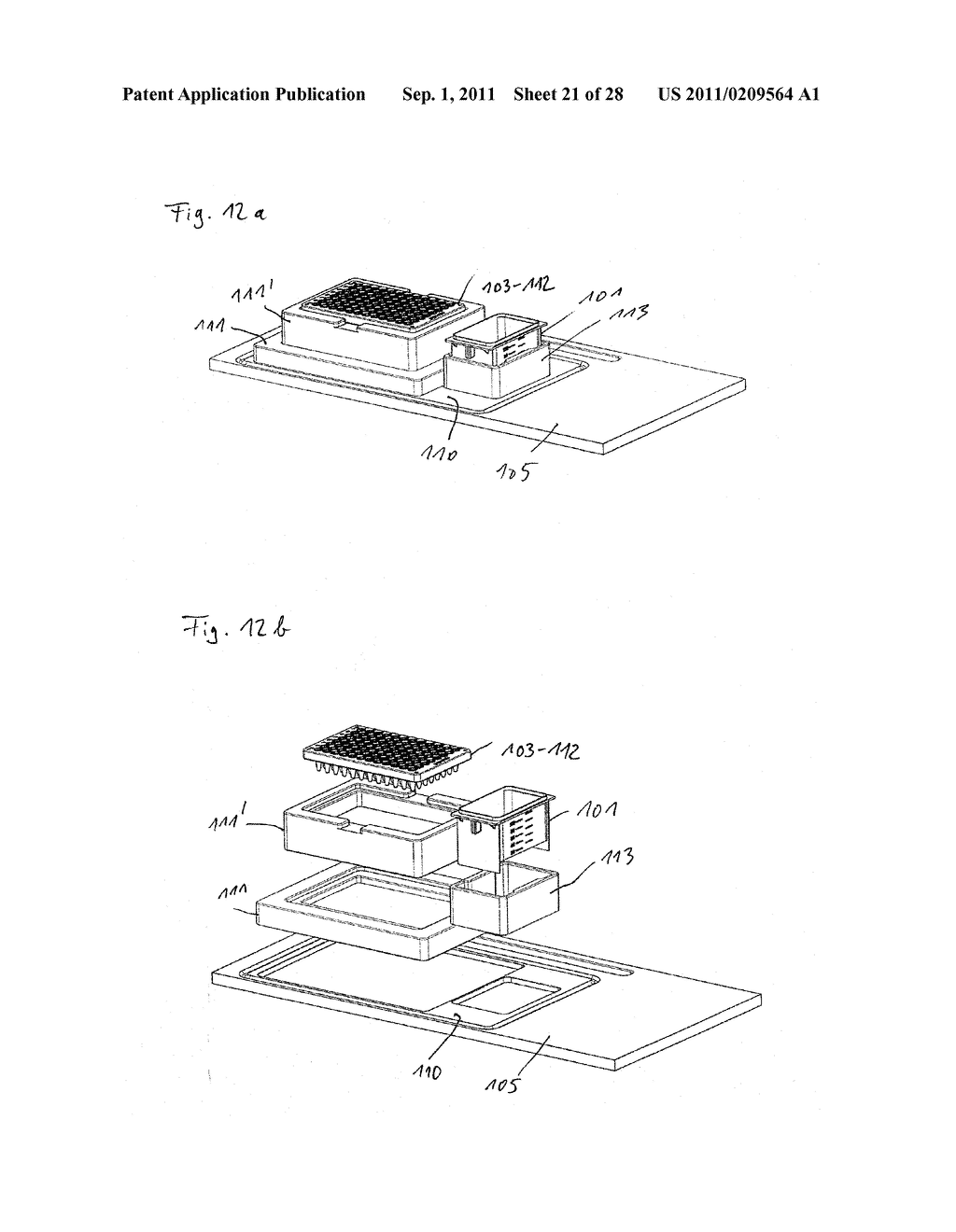 Positioning Device for a Sample Distribution Apparatus, Sample     Distribution Apparatus with Positioning Device and Method for Positioning - diagram, schematic, and image 22