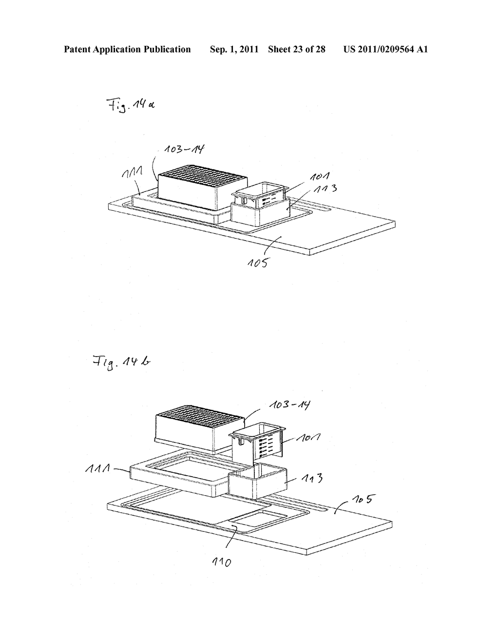 Positioning Device for a Sample Distribution Apparatus, Sample     Distribution Apparatus with Positioning Device and Method for Positioning - diagram, schematic, and image 24