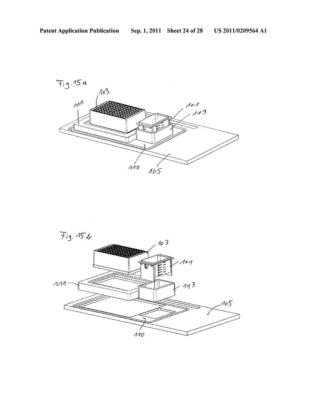 Positioning Device for a Sample Distribution Apparatus, Sample     Distribution Apparatus with Positioning Device and Method for Positioning - diagram, schematic, and image 25