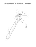 RATCHET FLARE NUT WRENCH diagram and image