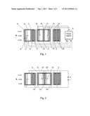 DEVICE FOR INACTIVATING AND FINELY FILTERING VIRUSES AND MICROORGANISMS IN     A FLOW OF AIR diagram and image