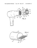 Ultrasonic Hair Dryer diagram and image