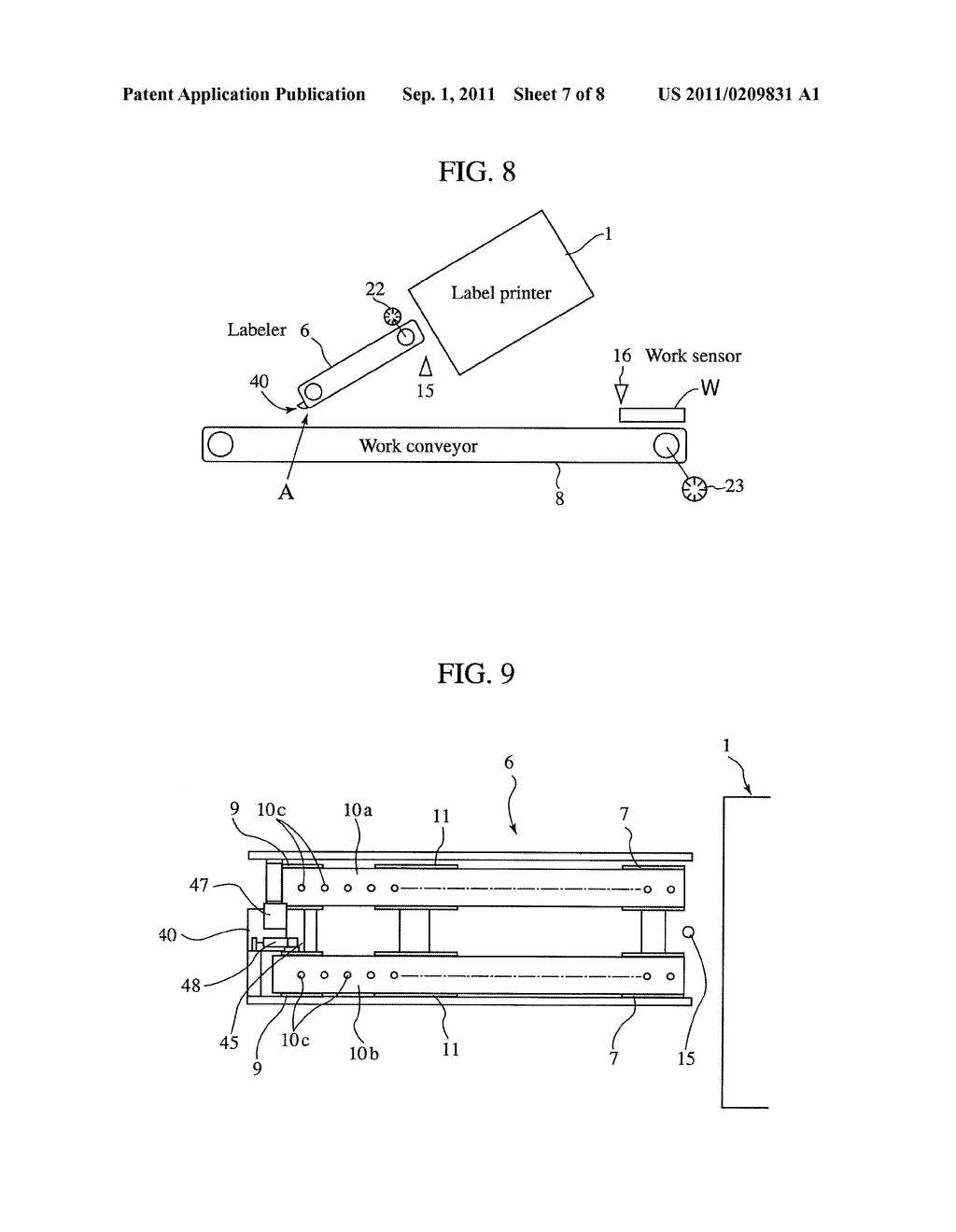 HIGH-SPEED LABEL TRANSFER/STICKING SYSTEM - diagram, schematic, and image 08