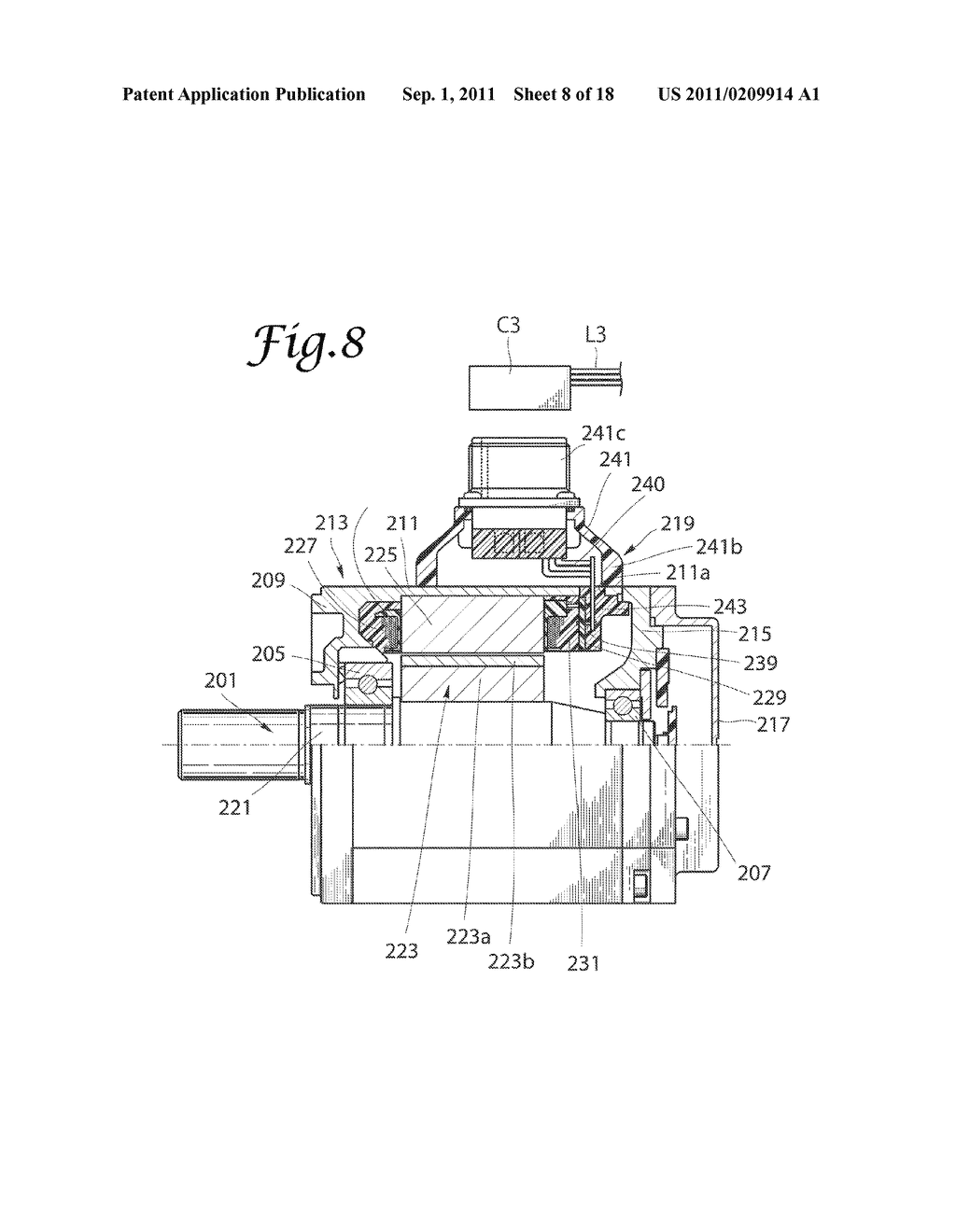 CONNECTING STRUCTURE FOR ELECTRIC CABLES AND ELECTRIC APPARATUS - diagram, schematic, and image 09