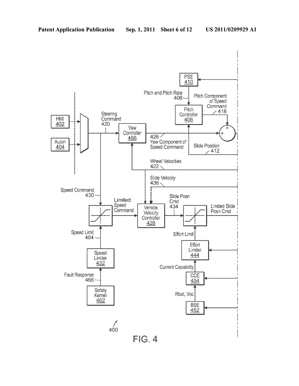 APPARATUS AND METHODS FOR CONTROL OF A VEHICLE - diagram, schematic, and image 07