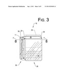 Combination Cell Phone and Eyeglass Dedicated Case diagram and image