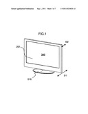 PACKAGE STRUCTURE WITH A FLAT DISPLAY UNIT PACKED THEREIN AND PACKAGE     STRUCTURE FOR PACKING A FLAT DISPLAY UNIT diagram and image