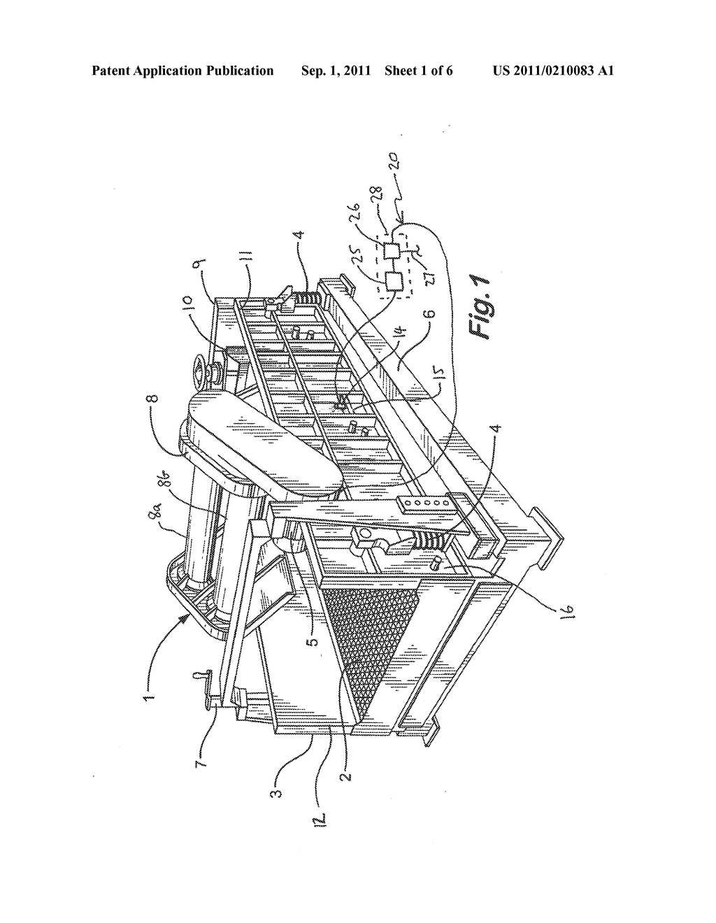 APPARATUS AND METHOD FOR SEPARATING SOLIDS FROM A SOLIDS LADEN DRILLING     FLUID - diagram, schematic, and image 02