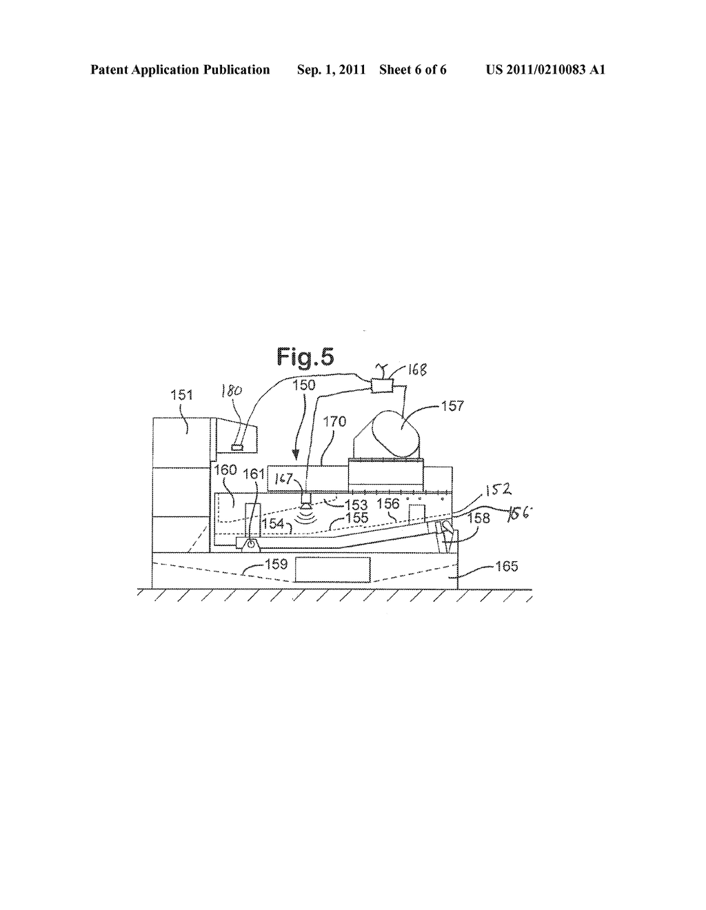 APPARATUS AND METHOD FOR SEPARATING SOLIDS FROM A SOLIDS LADEN DRILLING     FLUID - diagram, schematic, and image 07