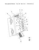 CONVEYOR OVEN AND FRAME WITH COOLING diagram and image