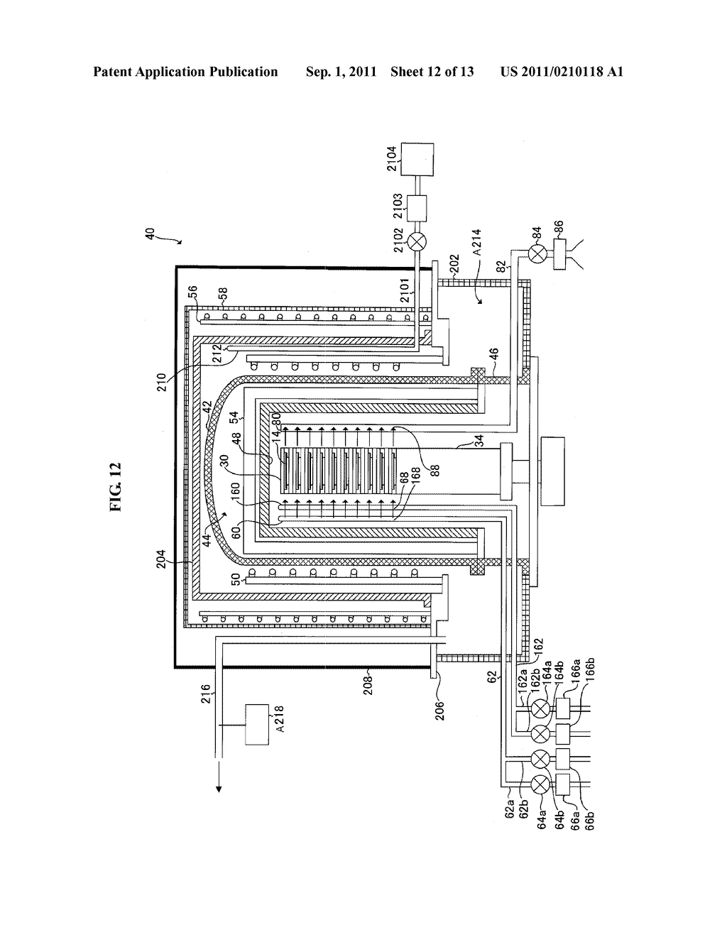 SUBSTRATE PROCESSING APPARATUS, METHOD OF MANUFACTURING SEMICONDUCTOR     DEVICE AND METHOD OF MANUFACTURING SUBSTRATE - diagram, schematic, and image 13