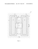 CONTACT BARS WITH REDUCED FRINGING CAPACITANCE IN A SEMICONDUCTOR DEVICE diagram and image