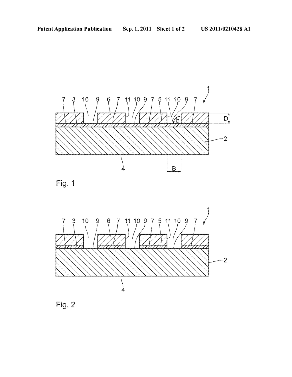 METHOD FOR PRODUCING A SEMICONDUCTOR COMPONENT, SEMICONDUCTOR COMPONENT     AND INTERMEDIATE PRODUCT IN THE PRODUCTION THEREOF - diagram, schematic, and image 02