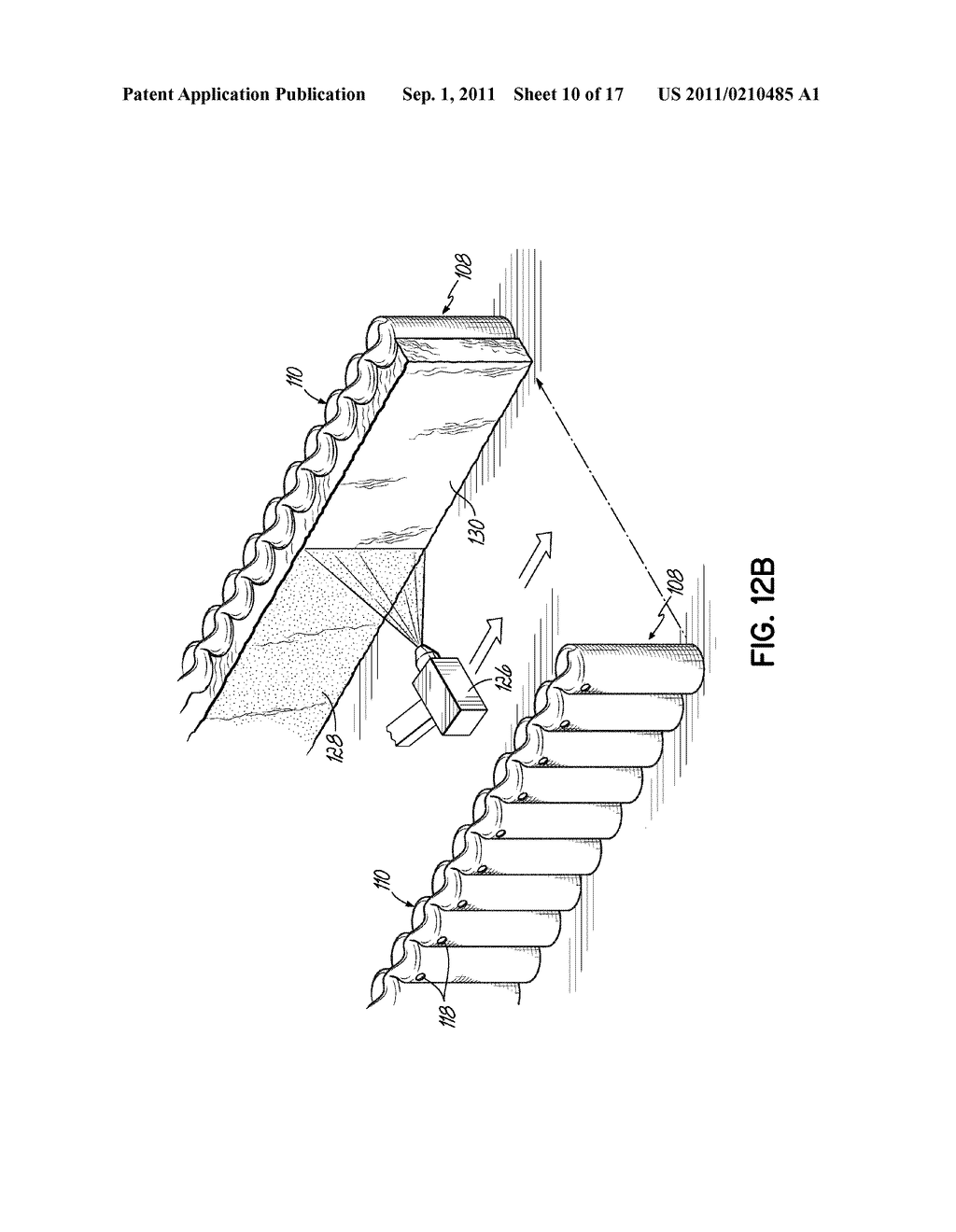 Slow Acting Pocketed Spring Core Having Fibrous Material and Sheets Glued     to Pockets - diagram, schematic, and image 11