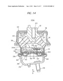 LIQUID-SEALED TYPE VIBRATION ISOLATOR diagram and image