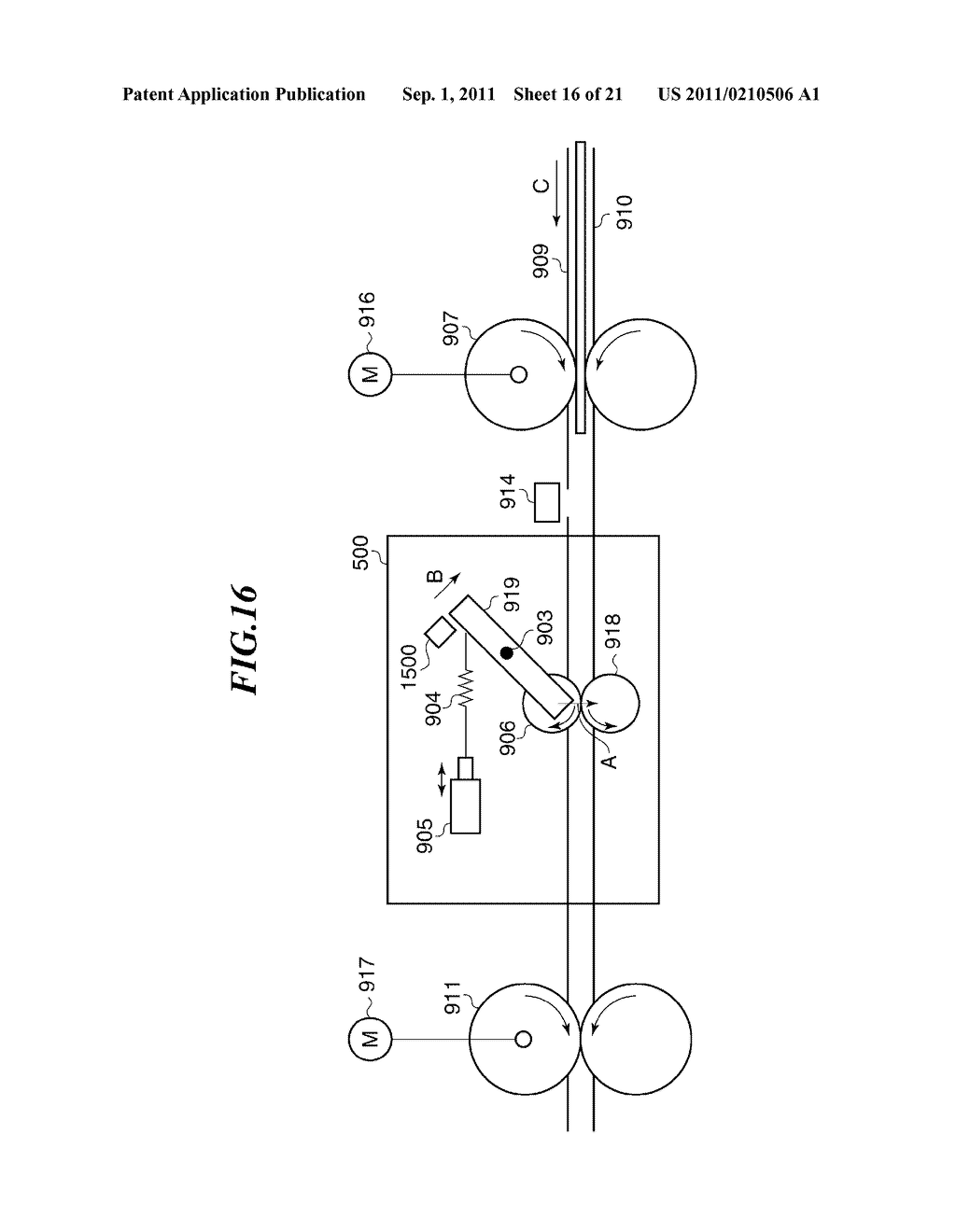 SHEET THICKNESS DETECTION DEVICE AND IMAGE FORMING APPARATUS - diagram, schematic, and image 17