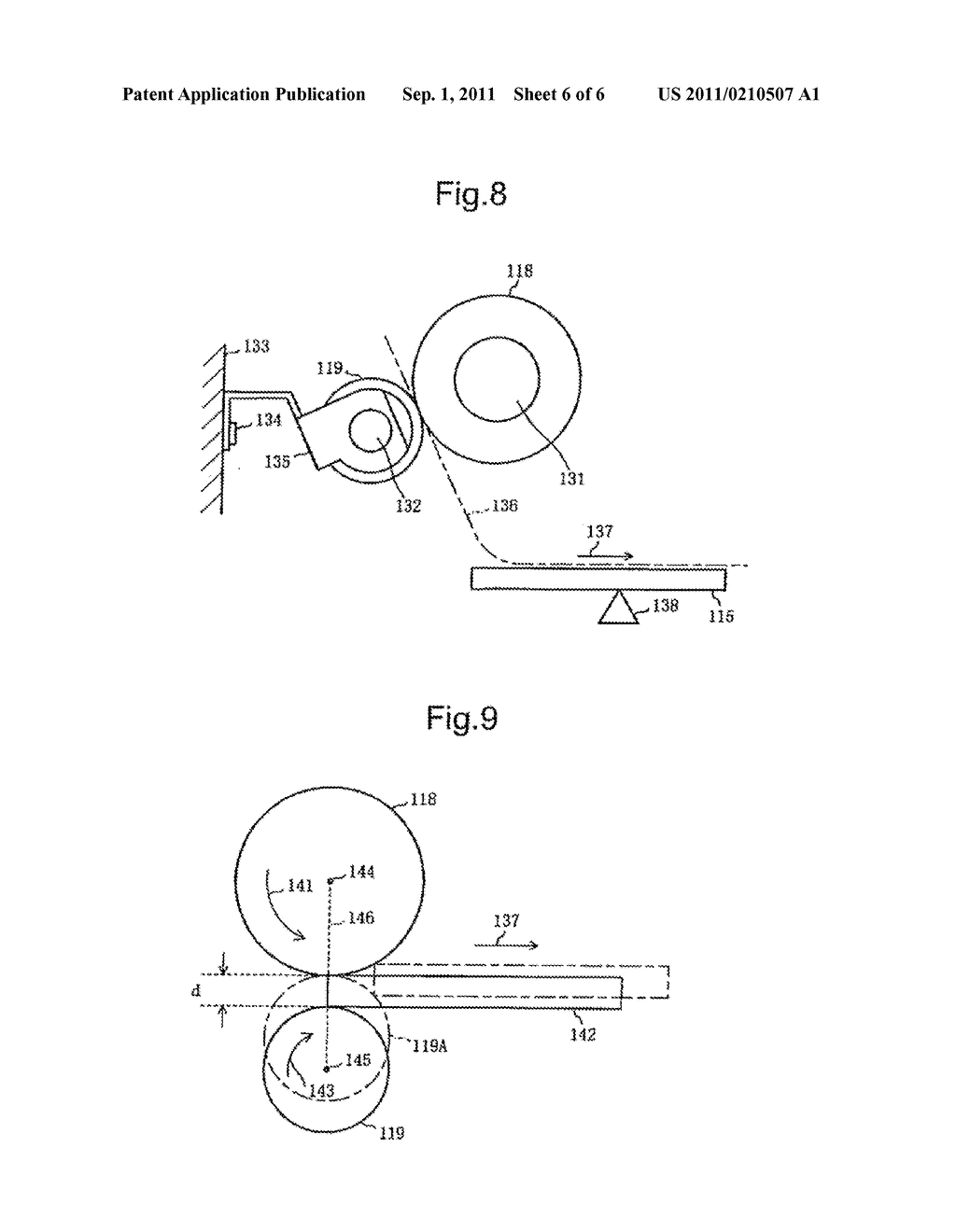 SHEET FEEDING APPARATUS, DOCUMENT READING APPARATUS AND METHOD FOR FEEDING     SHEET - diagram, schematic, and image 07