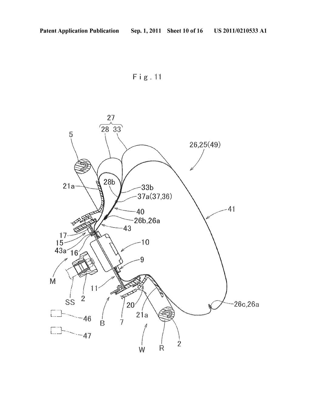 AIRBAG APPARATUS - diagram, schematic, and image 11