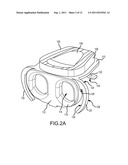 Button latch with integrally molded cantilever springs diagram and image