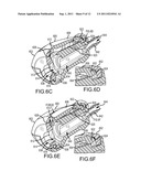 Button latch with integrally molded cantilever springs diagram and image